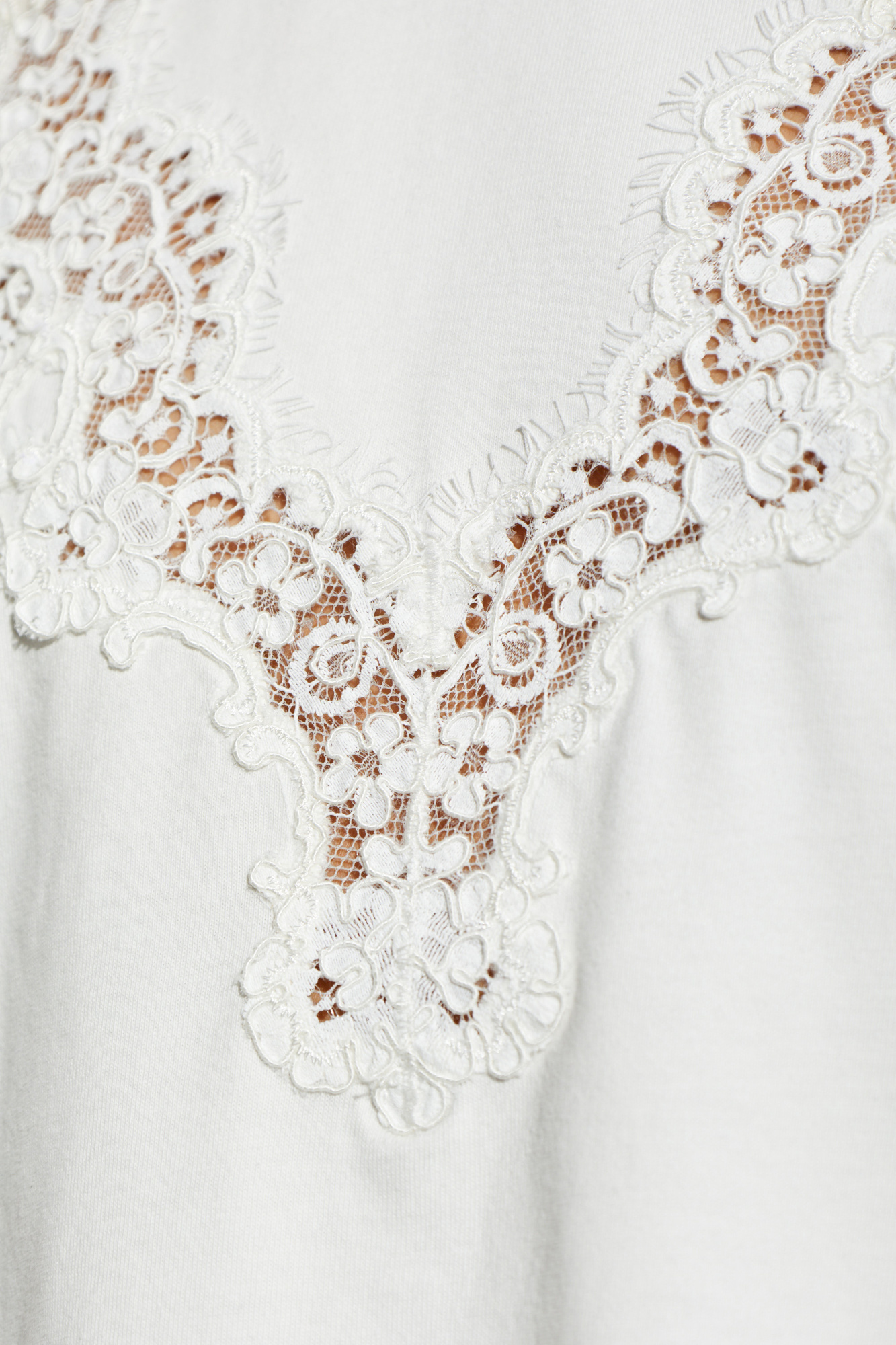 Stella McCartney T-shirt with decorative knit | Women's | Vitkac